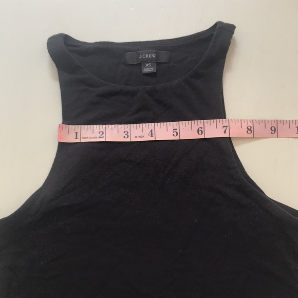 J. Crew Formknit Cutaway High Neck Tank - Picture 9 of 12